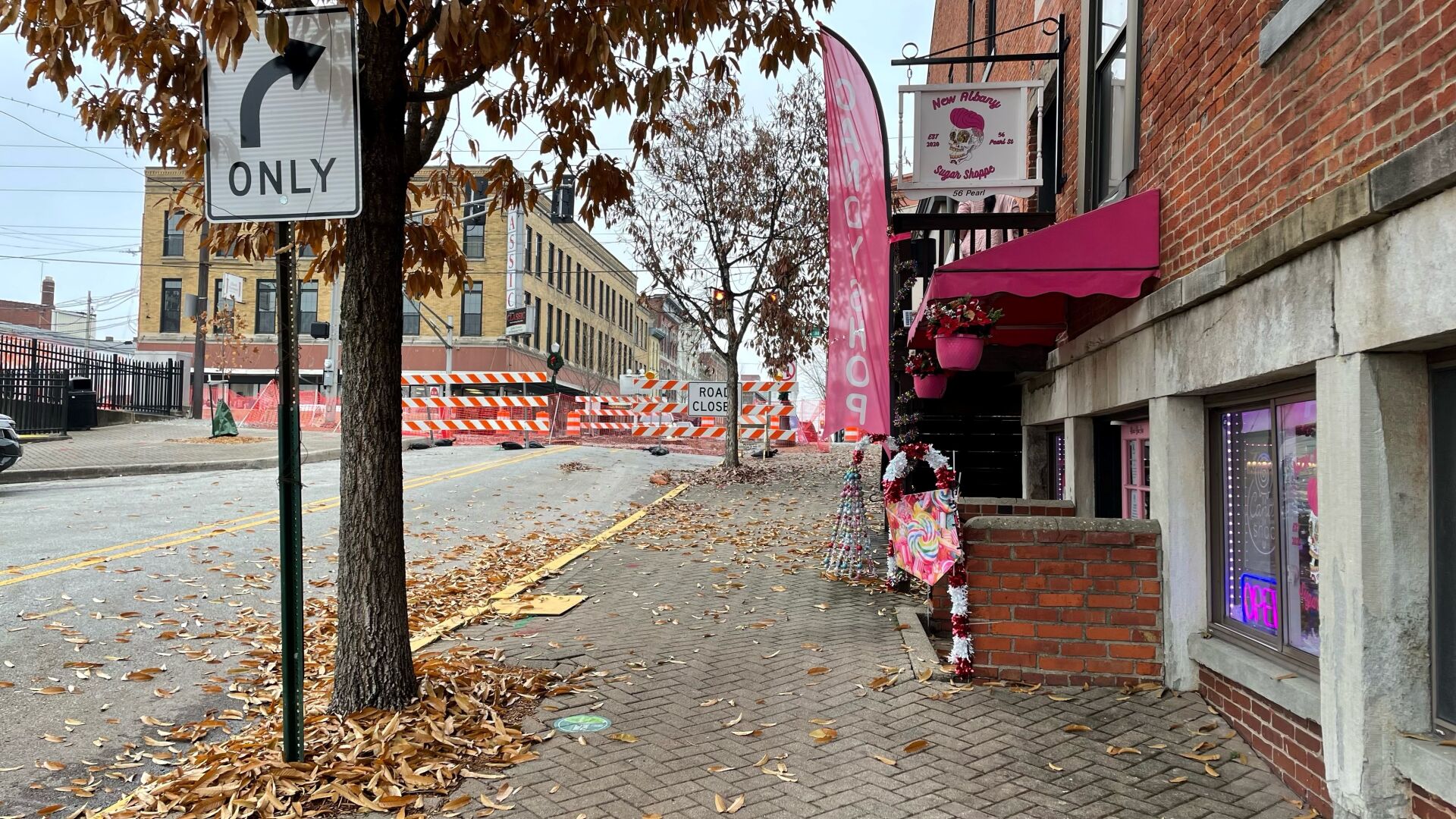 More than $10,000 raised so far by New Albany community for downtown small businesses hurt by construction